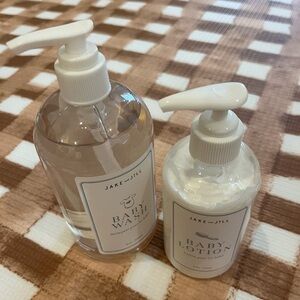 Jake and Jill Baby body wash and lotion gift set NEW